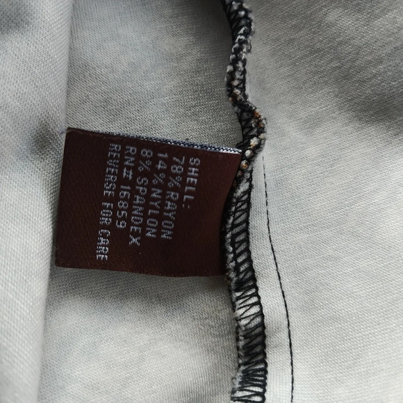 J. McLaughlin Catalyst Black Brown Tan Mod Plaid Ponte Sheath Dress Large - Picture 7 of 9